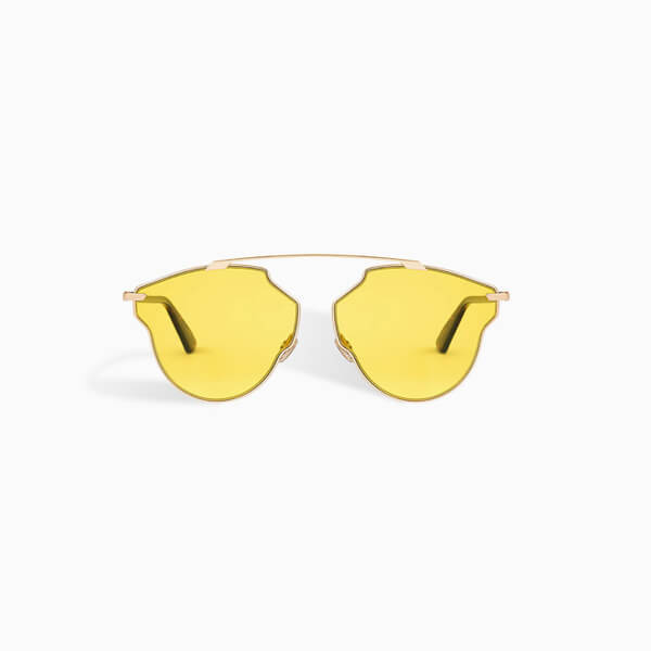 D&L So Real Pop Sunglasses Yellow