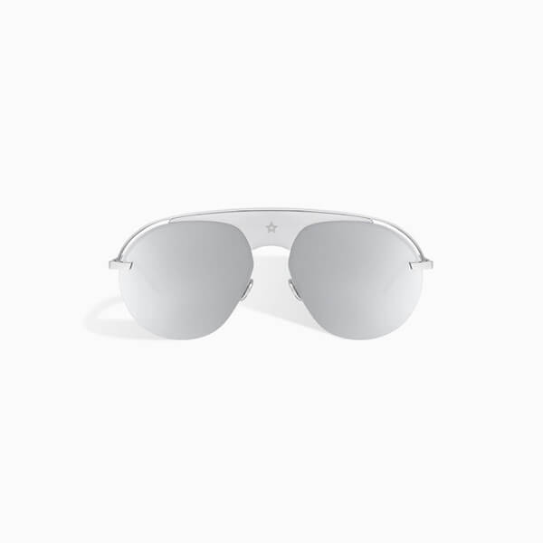 D&L So Real Pop Sunglasses White